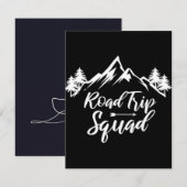 Wegreis Reis Excursie Kaart (Voorkant / Achterkant)