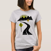 wegreis t-shirt (Voorkant)