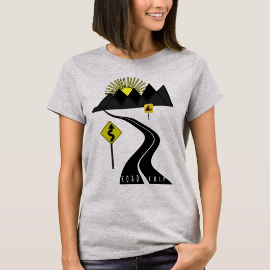 wegreis t-shirt (Voorkant)