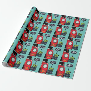 Wegreis Vakantie Cadeaupapier