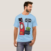 Wegreis Vakantie T-shirt (Voorkant volledig)