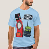 Wegreis Vakantie T-shirt (Voorkant)