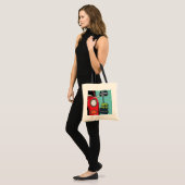 Wegreis Vakantie Tote Bag (Voorkant (model))