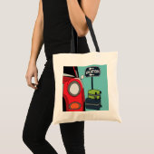 Wegreis Vakantie Tote Bag (Voorkant (product))
