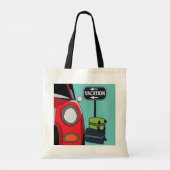 Wegreis Vakantie Tote Bag (Achterkant)