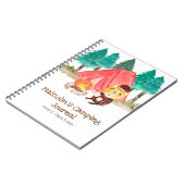 Wegreisjournaal voor kind van kampeerauto's notitieboek (Linkerzijde)