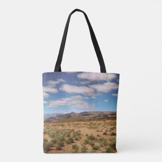Wegreisweg Vacature Foto Tote Bag (Achterkant)