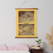 Wegrenner Houten Top Tapijt Hangend Wandkleed (Slaapkamer)