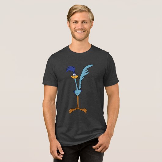 WEGRENNER™ in Kleur Tri-Blend Shirt (Voorkant volledig)