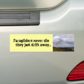 Wegrijden Bumpersticker (Op auto)
