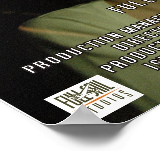 Wegrijden Poster (Hoek)