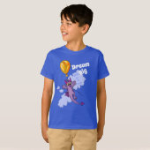 Wegrijden Waalballon Dragon Dream Big T-shirt (Voorkant volledig)