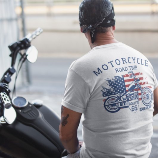 Wegrijroute 66 Sturgis of Bust T-shirt
