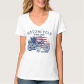 Wegrijroute 66 Sturgis of Bust T-shirt (Voorkant)