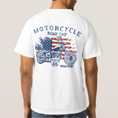 Wegrijroute 66 Sturgis of Bust T-shirt (Achterkant)