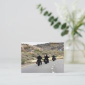 Wegrijtuig voor motorfietsen - Biker Trio Visitekaartje (Staand voorkant)