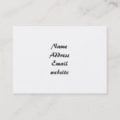 Wegrijtuig voor motorfietsen - Biker Trio Visitekaartje (Achterkant)