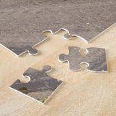 Wegrijwielen op landelijke weg legpuzzel (Zijkant)