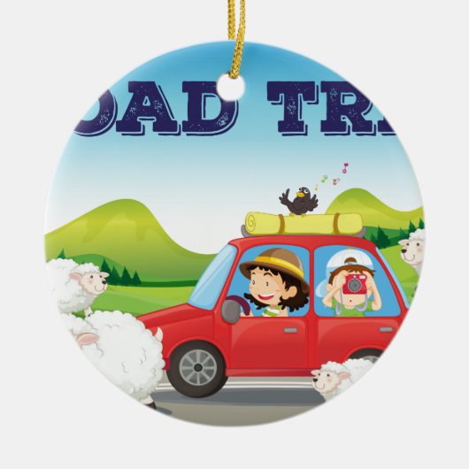 Wegrit Keramisch Ornament (Voorkant)