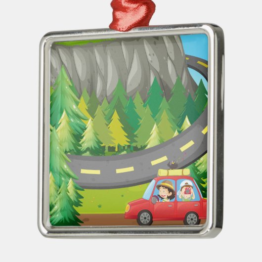 Wegrit Metalen Ornament (Links)