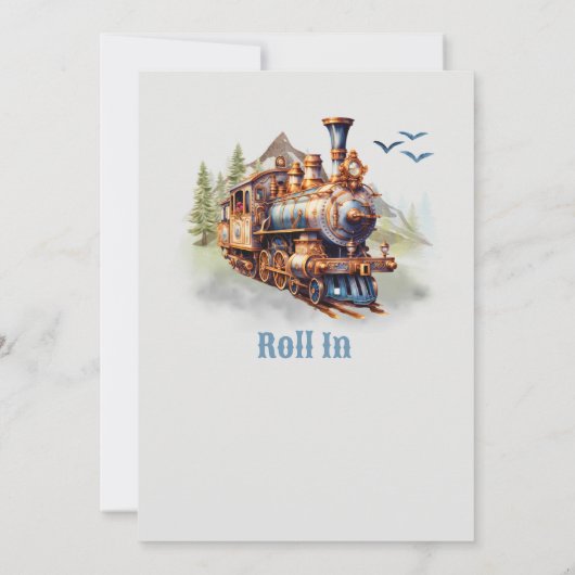 Wegrollen naar de Pensioenbergen Kaart (Achterkant)