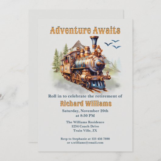 Wegrollen naar de  Pensioenbergen Kaart (Voorkant / Achterkant)