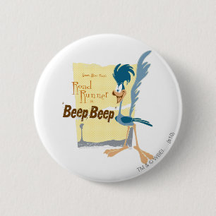 WEGRUNNER™ BEEP BEEP!™ RONDE BUTTON 5,7 CM