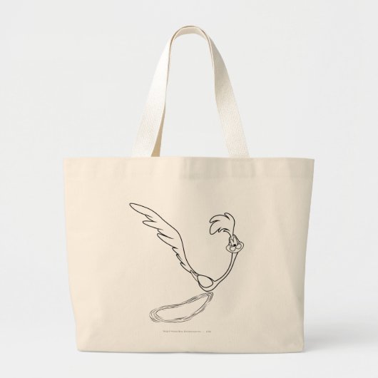 WEGRUNNER™ draait Grote Tote Bag (Voorkant)