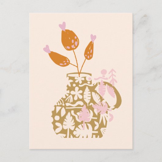 Wegsnijden #illustratie #digitalart briefkaart (Voorkant)