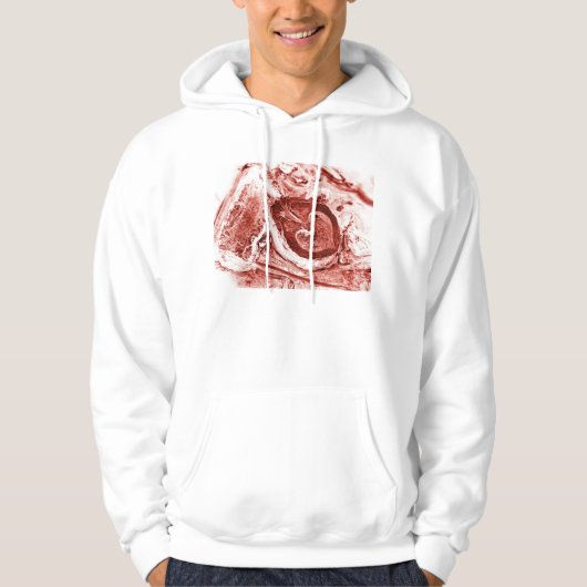 wegstervend hoodie (Voorkant)