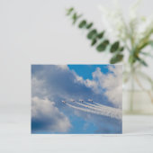 Wegstrepen Briefkaart (Staand voorkant)