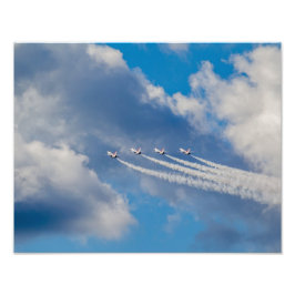 Wegstrepen Foto Afdruk