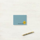 wegteken voor haaien - Postbus-it-Notes Post-it® Notes (Op bureau)