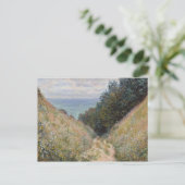 Wegverbinding La Cavee Pourville Claude Monet Briefkaart (Staand voorkant)