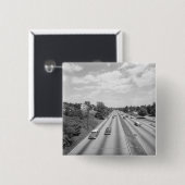 Wegverkeer Vierkante Button 5,1 Cm (Voorkant /achterkant)