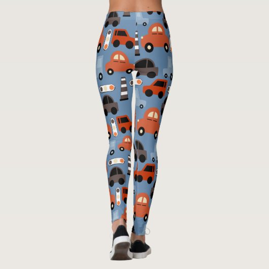 Wegverkeersregels Speelgoed Car Leggings (Achterkant)