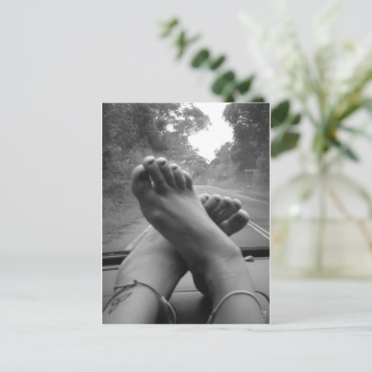 Wegvervoer Briefkaart (Staand voorkant)