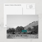 Wegvervoer Briefkaart (Voorkant / Achterkant)