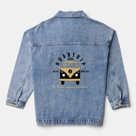 Wegvervoer Denim Jacket (Achterkant)