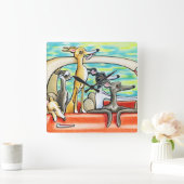 Wegvervoer door Andie Vierkante Klok (Huis)