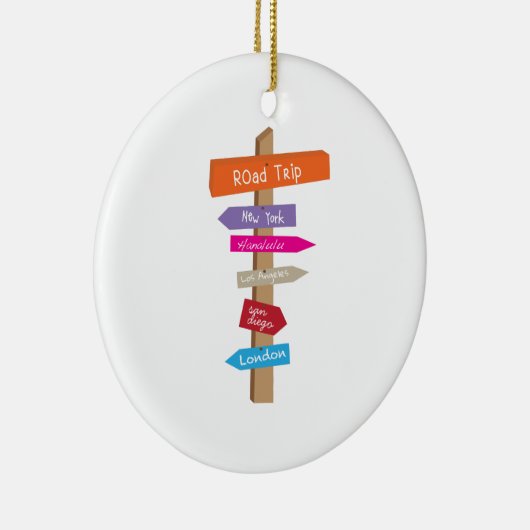 Wegvervoer Keramisch Ornament (Rechts)