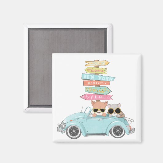 Wegvervoer Magneet (Voorkant / Achterkant)