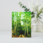 Wegvervoer per Bos Postkaart (Staand voorkant)
