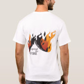 Wegvuur - Mannen vernietigd T-shirt (Achterkant)