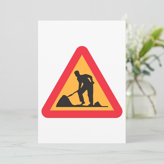 Wegwerkzaamheden in aanloop Teken Bouwzone Waarsch Kaart