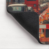Wegwerkzaamheden in Londen Muismat (Hoek)