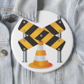 Wegwerkzaamheden Ronde Button 6,0 Cm (In situ)