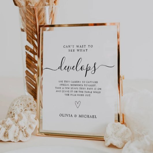 Wegwerp Camera Sign, Trouwfoto Tafel Sign Reclamebord Met Voetstuk