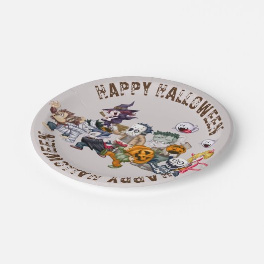 Wegwerp Halloween papier Bord (Gekanteld)