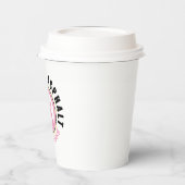 Wegwerp koffiekopje + deksel set papieren bekers (Links)